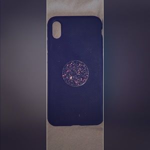 iPhone XS Max Case with Popsoket